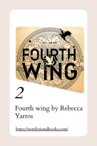 Fourth wing by Rebecca Yarros